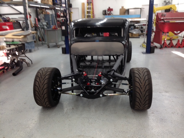 Body sets ~1" lower in front
