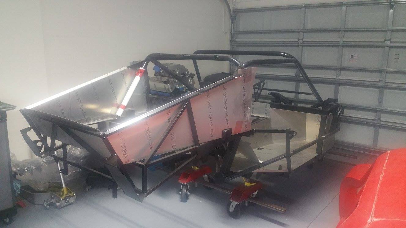 Coupe with chassis panels