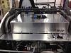 Temp installation of the 18-gallon fuel cell to get measurements for the rear firewall.