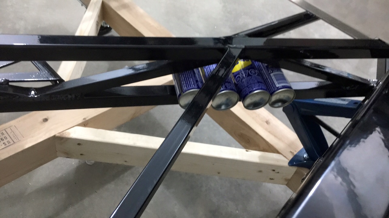 Ok, those WD40 cans are 1.75. Looks like I could fit 4.... hmm...