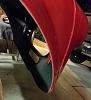Front wheel lip