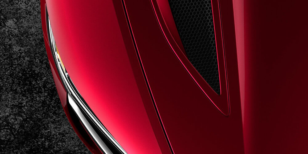 new nsx valencia red pearl body color