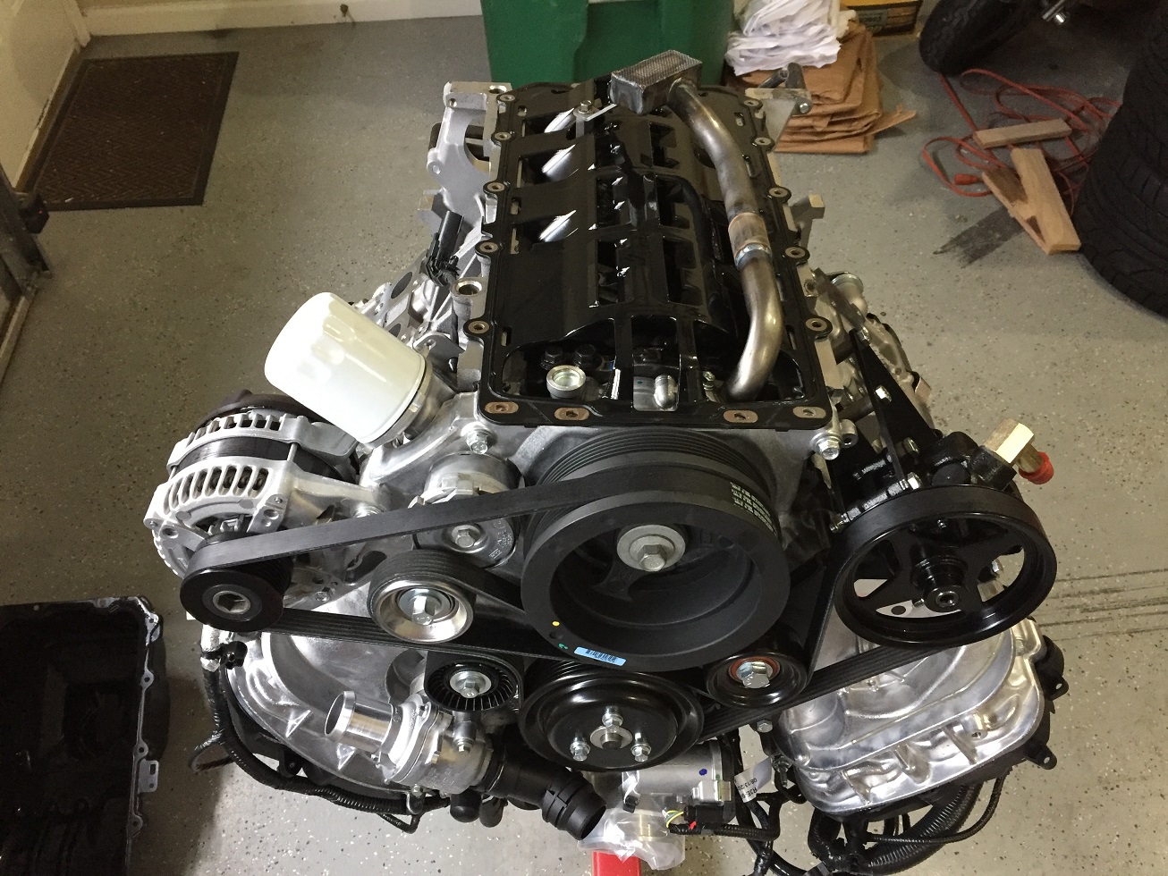 Power Steering and Alt installed