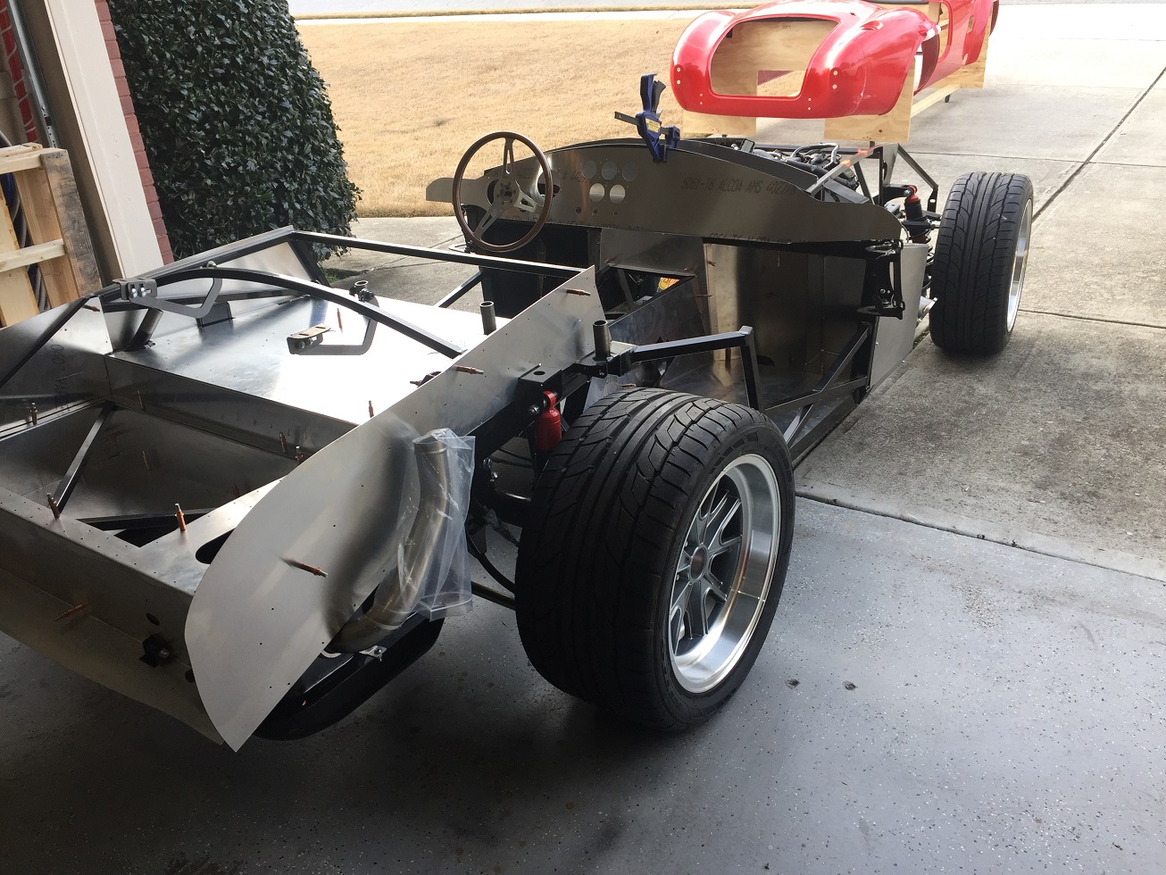 Engine In   Rear View