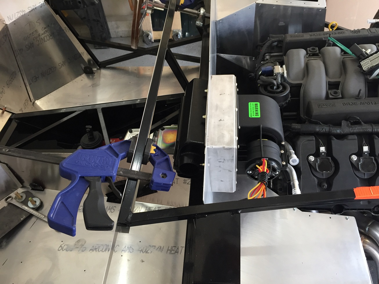 Heater   Glovebox Spacing