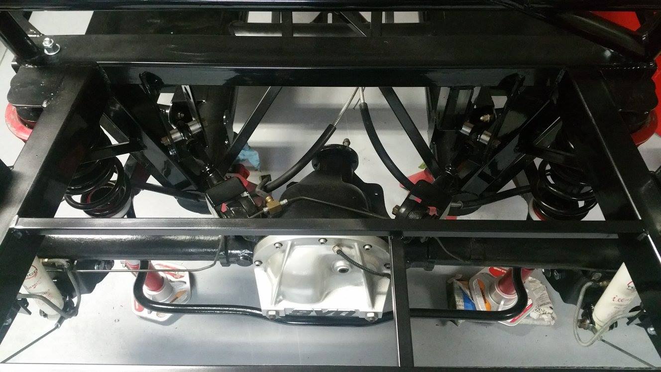 Anti sway bar & Emergency brake cable