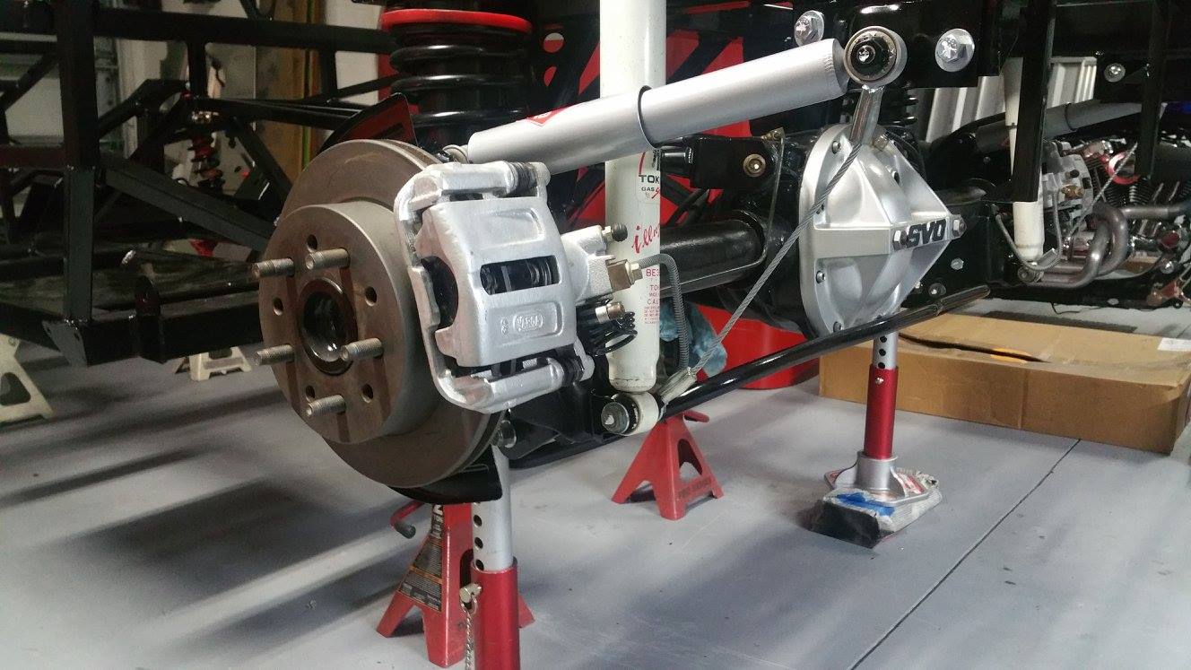 Rear brakes   assembled