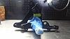 Caliper bracket bolted to SN95 spindle