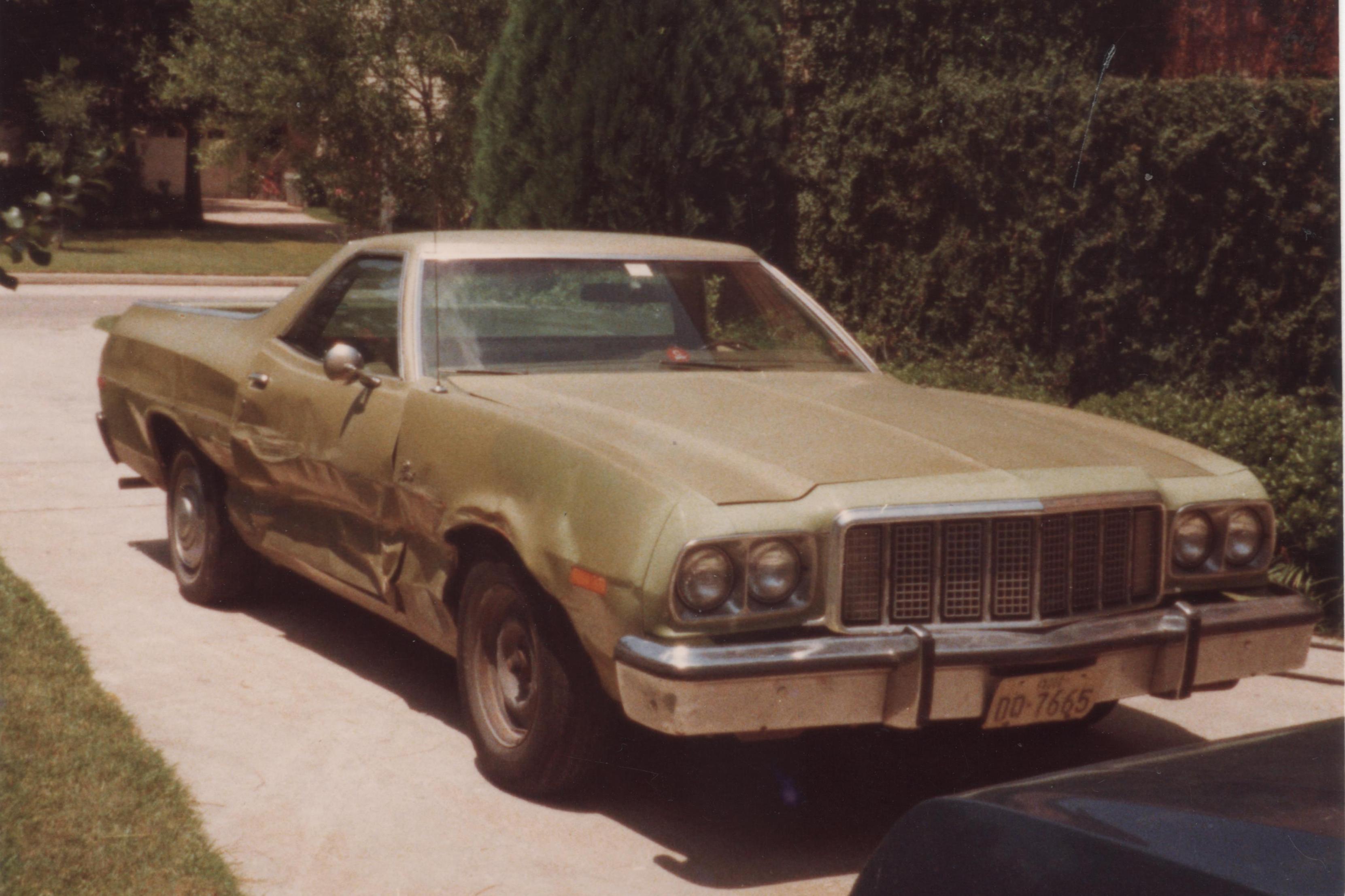 My 1973 Ranchero Aug 1981 b