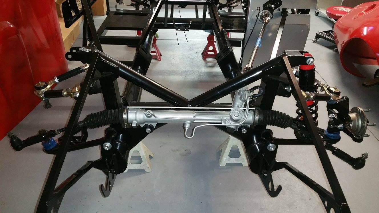 Steering rack   installed