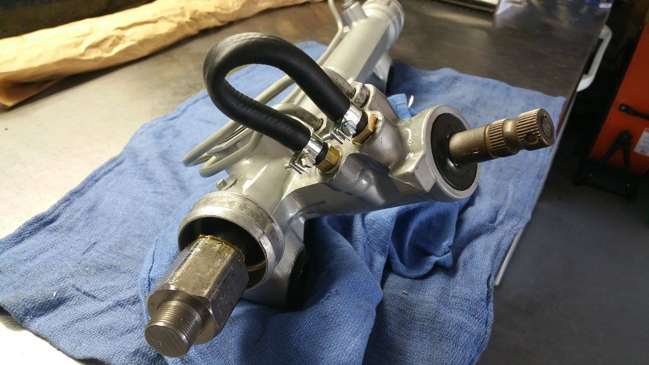 Steering rack manual modification