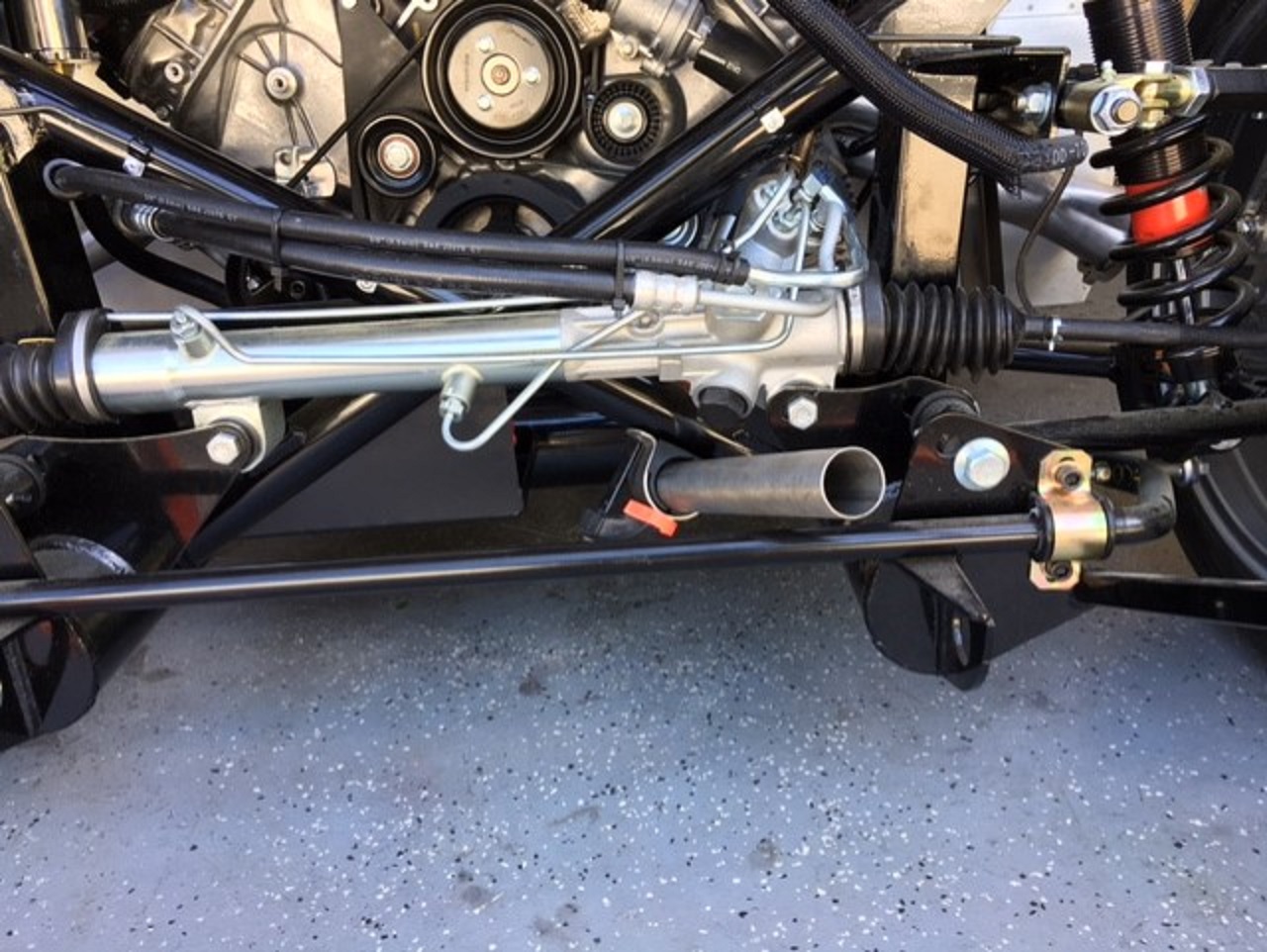 Lower Rad Hose   90 degree connection   View from front