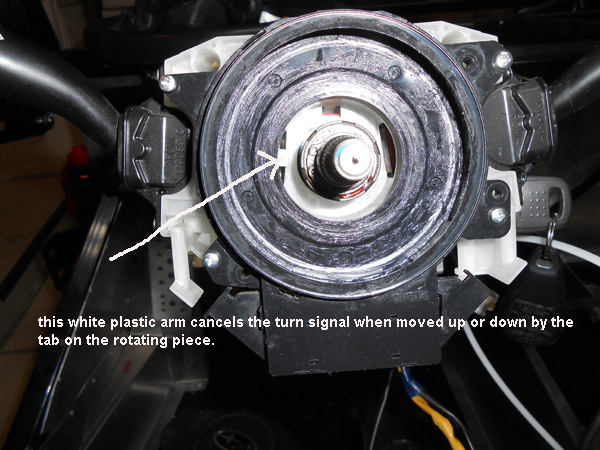 turn signal arm