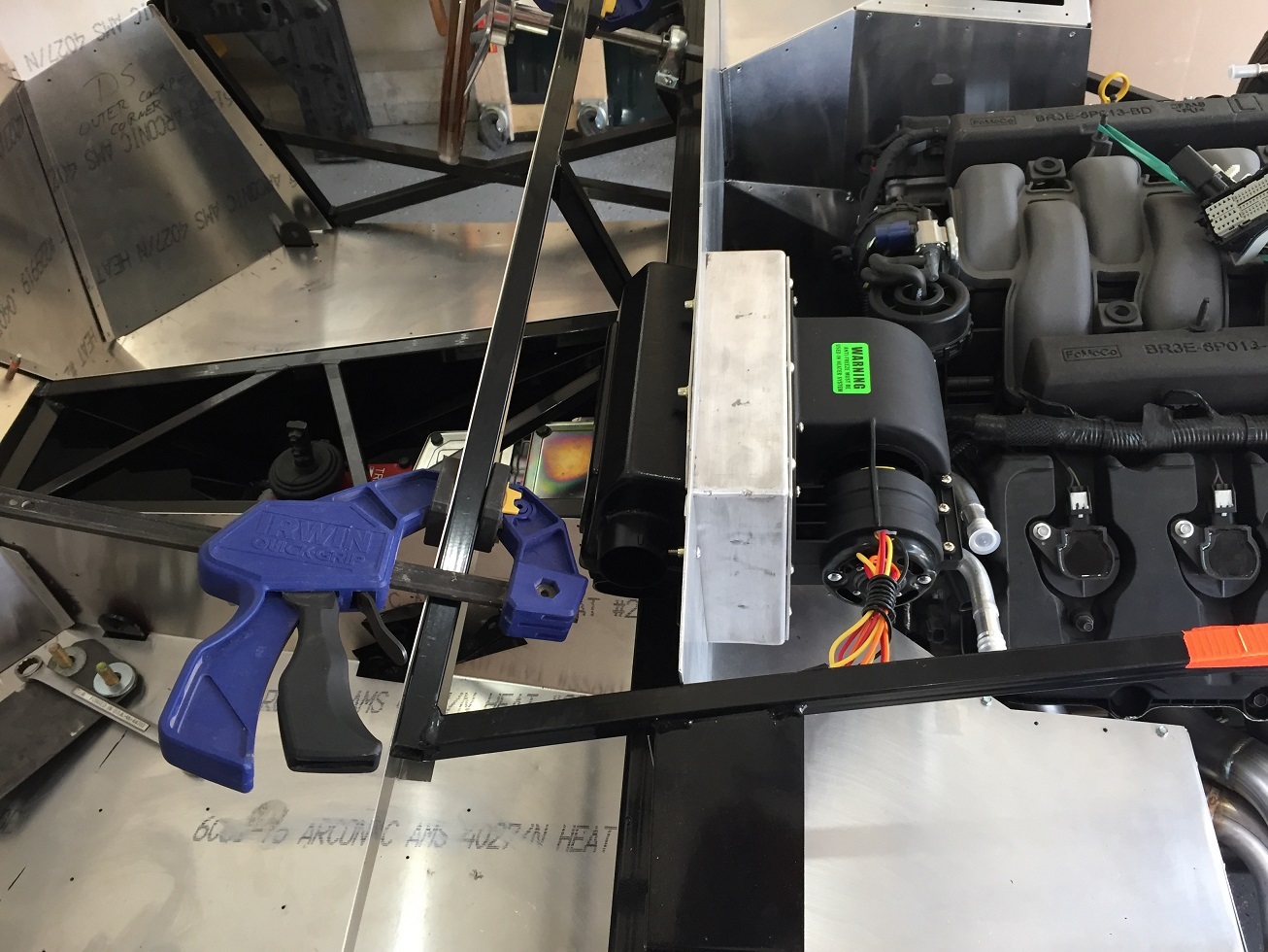 Heater   Glovebox Spacing