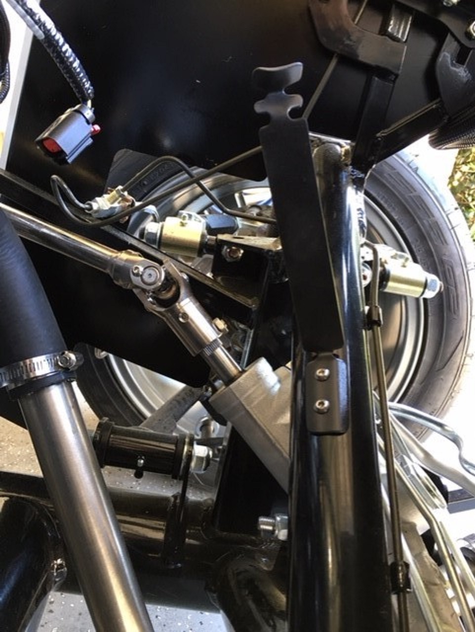 Air Filter Bracket Installed
