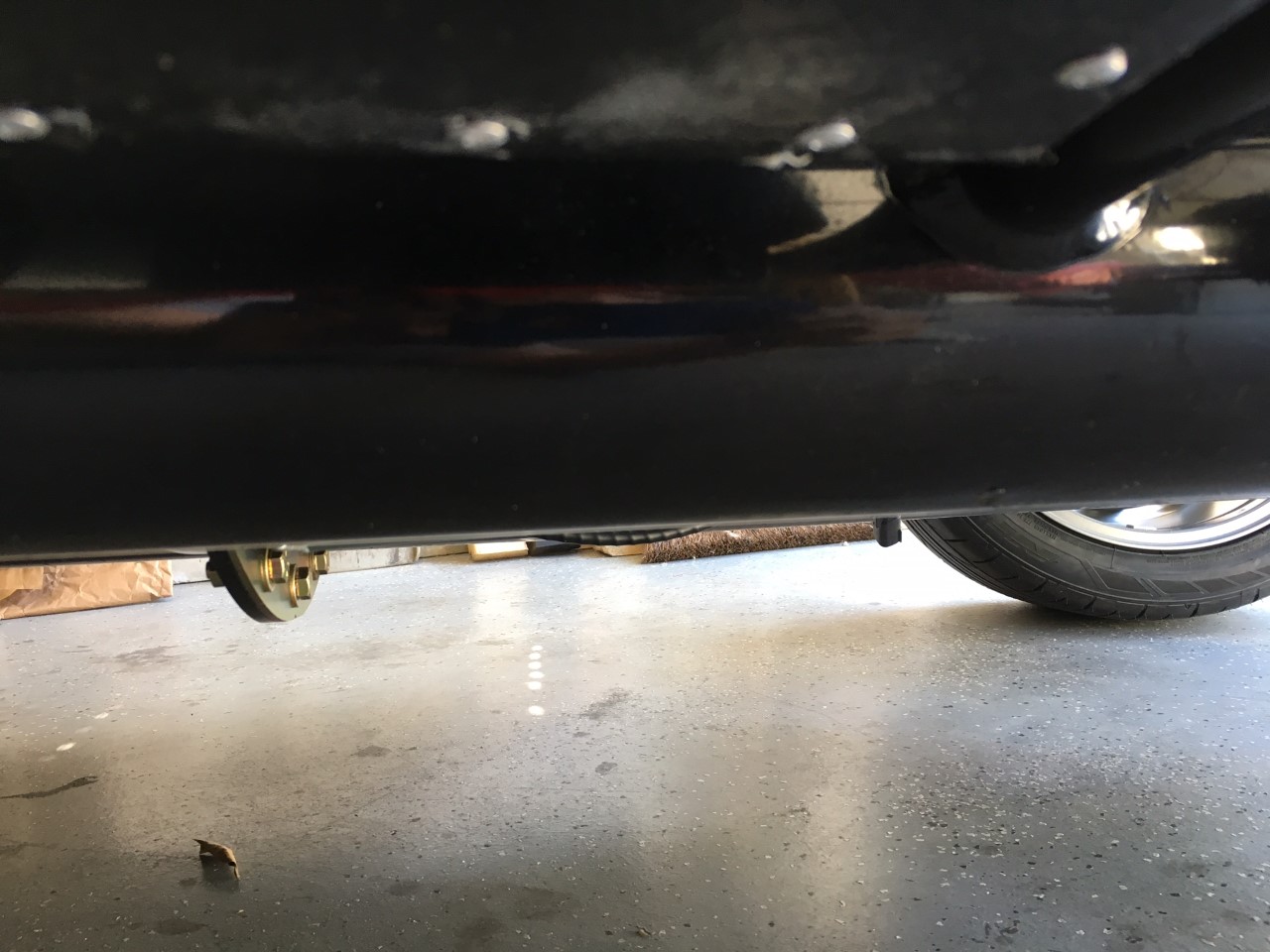 Oil Pan Height after adding .750 Trans Shim