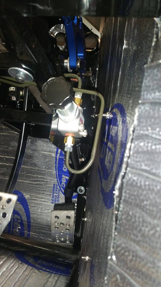 Proportioning valve   installed