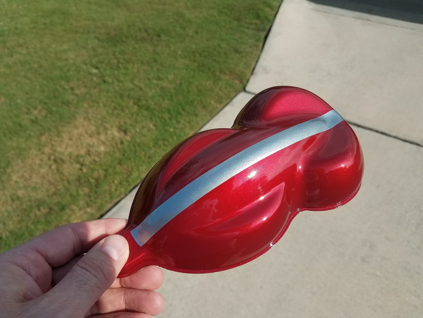 Final paint sample