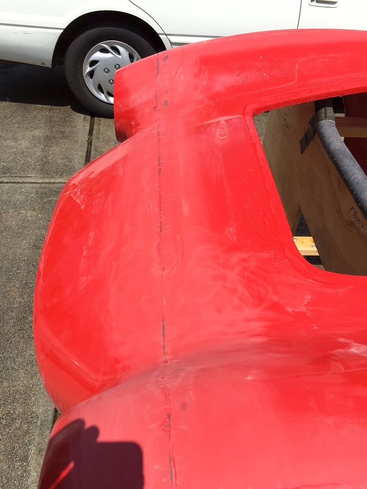 Bodywork Front   Ready to add filler