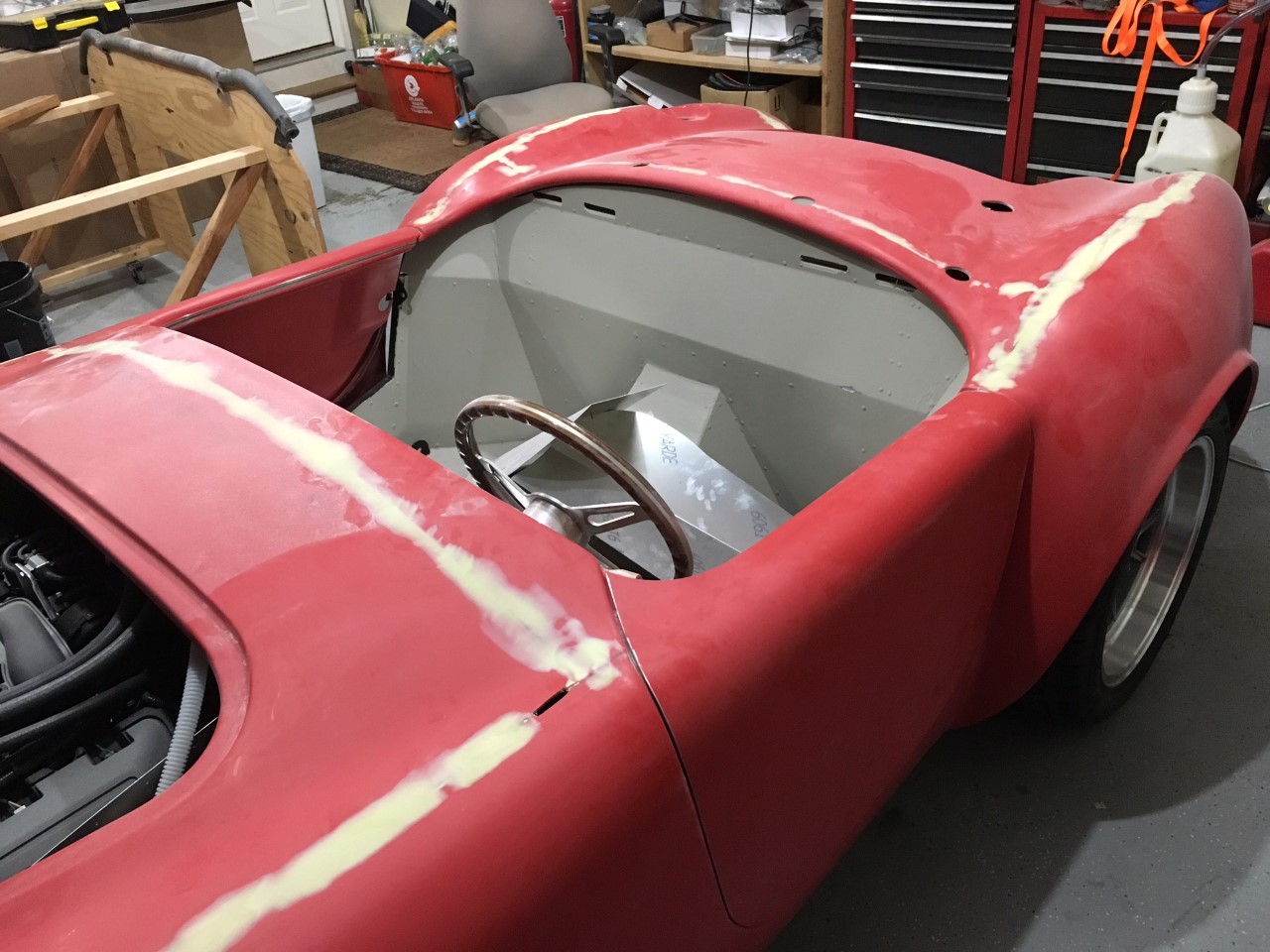 Bodywork   Doors trimmed to fit