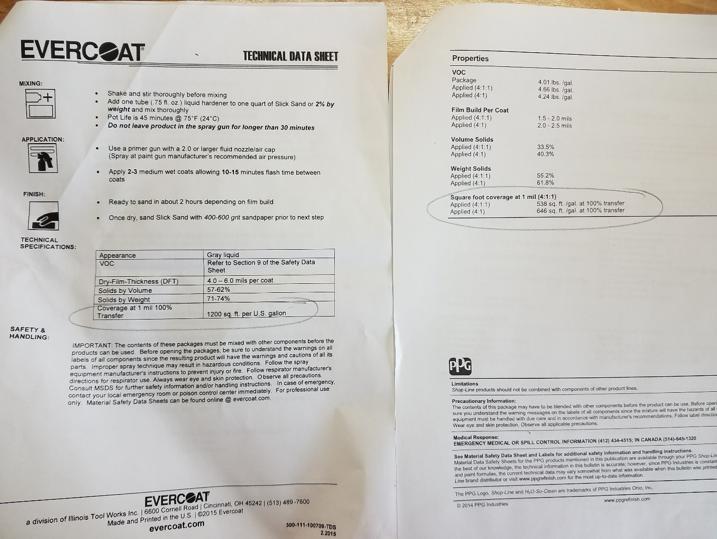 Primer tech sheet