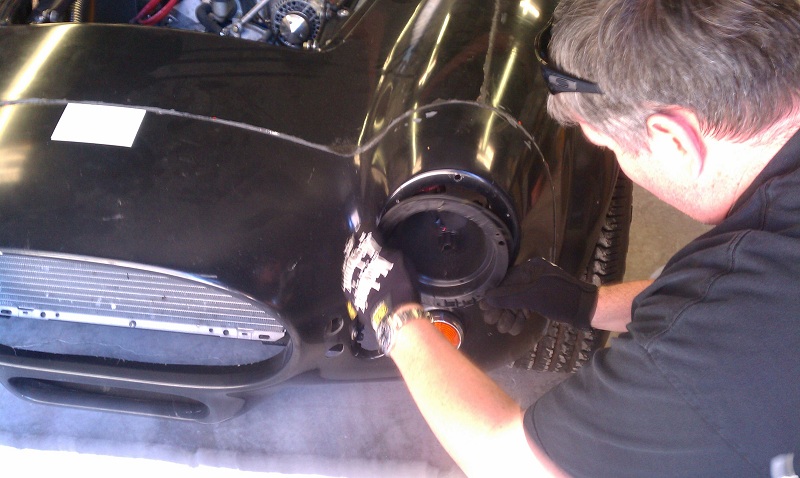 removing headlight