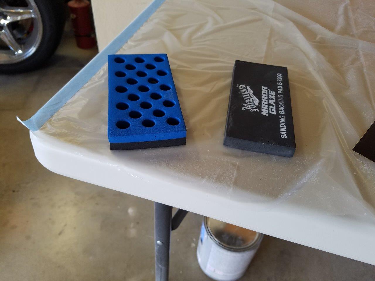 sanding pads