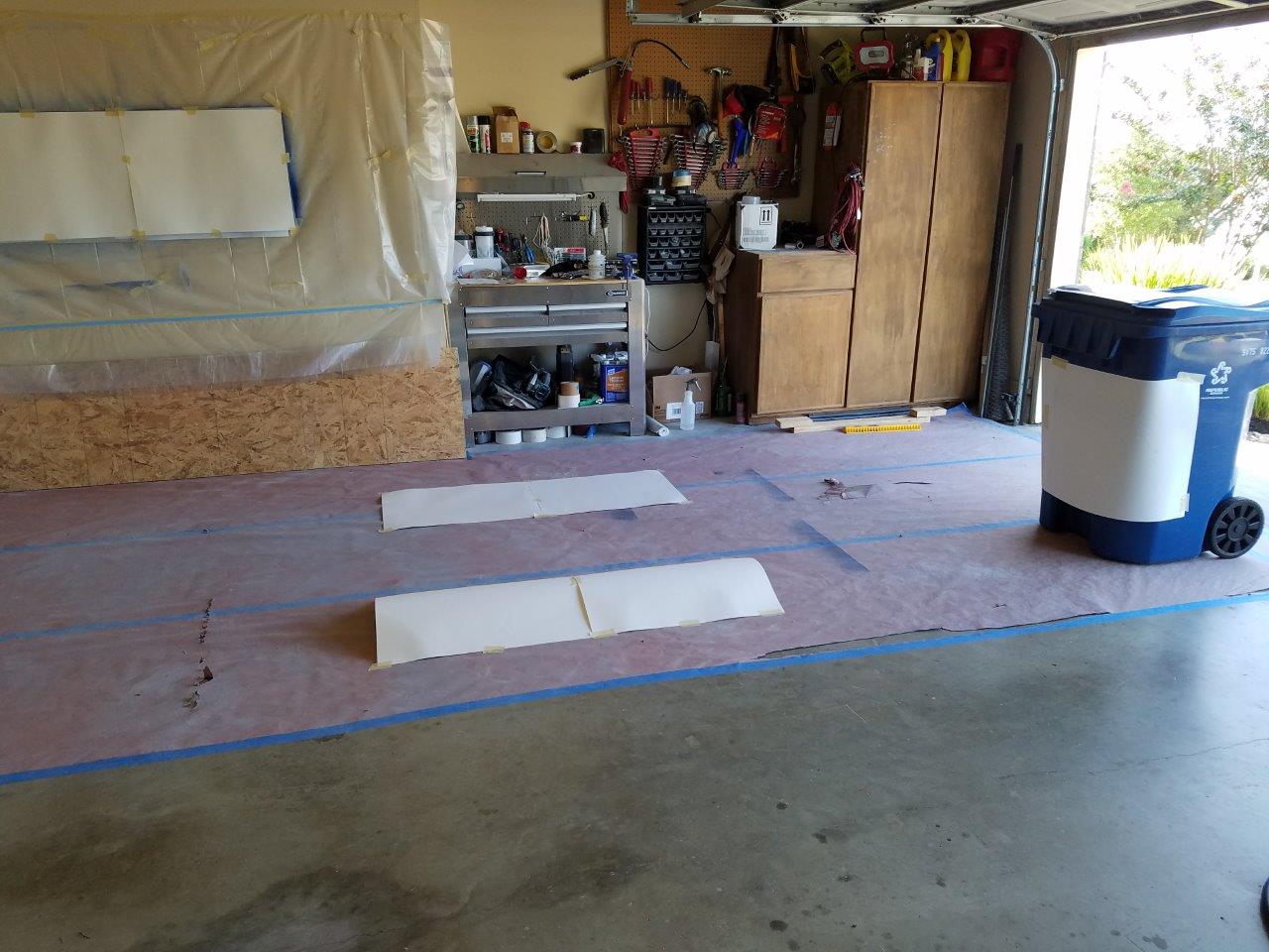 Paint obstacle course