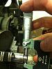 bushing micrometer that I managed to get within .005 of a millimeter of the shock eye.