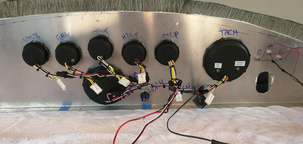 dash wiring start