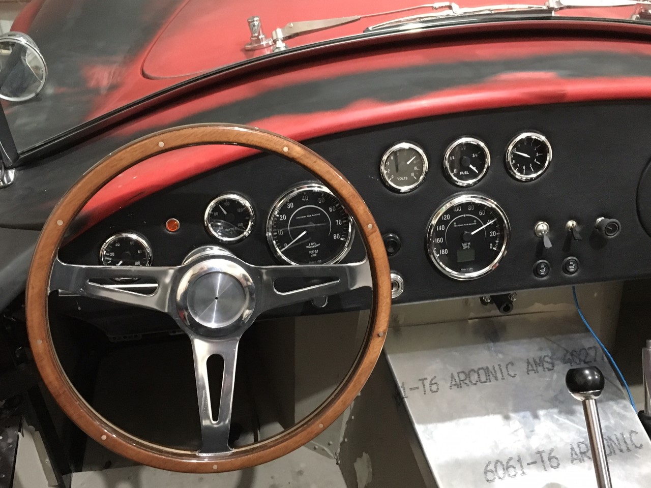 Dash   Gauge location