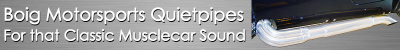 boig motorsports quiet pipes