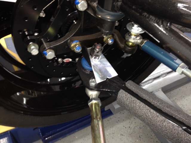 20 deg tabs makes setting caster & camber easier.