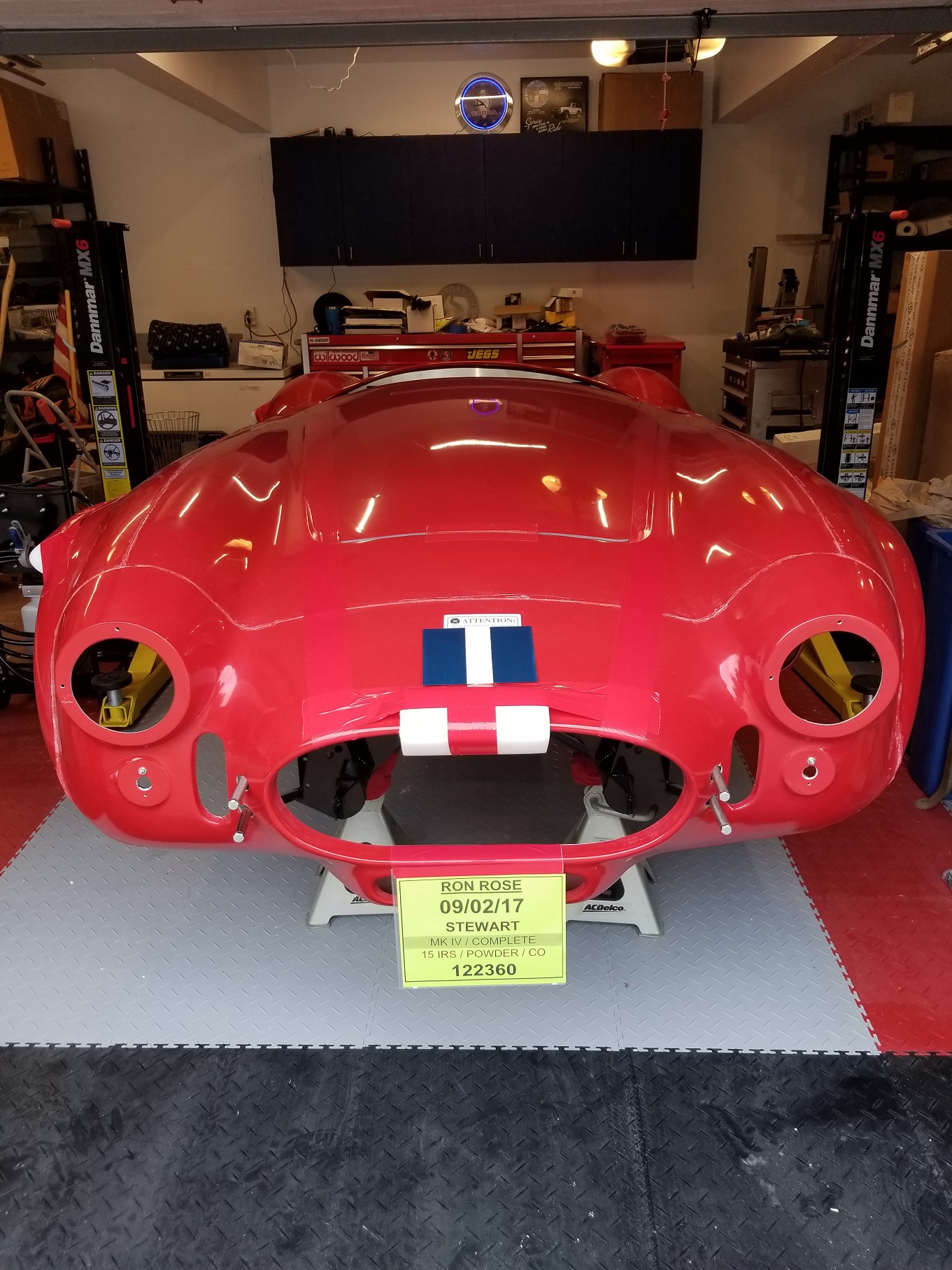 20171008 off truck and in garage sm