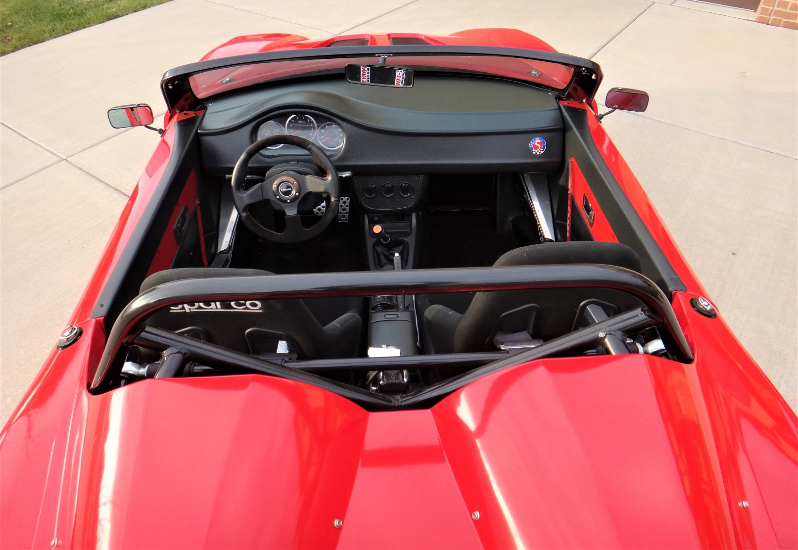 Interior - high view from back