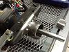 First Clean up the surface and cut a section of 2 inch square stock to weld on