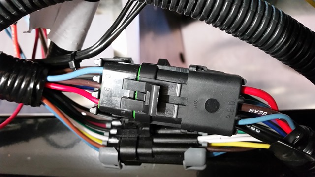 Headlight wires