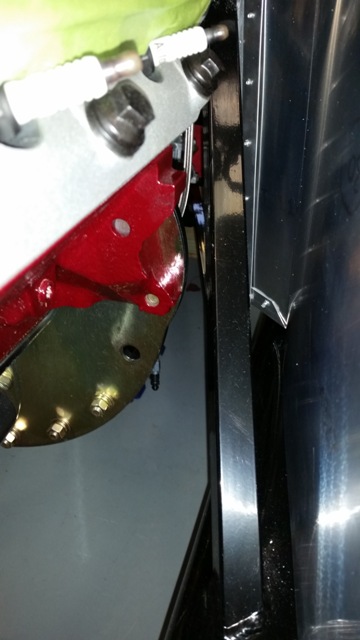 bellhousing frame space