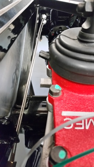 Ebrake cable over frame