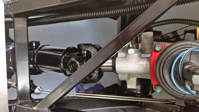 DRshaft Ebrake cable top view