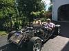 me and my mom in go kart.  My mom  was 96 at the time we took this ride.  She died the following year, at 97, but not until the car was registered...