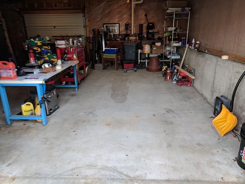 empty garage