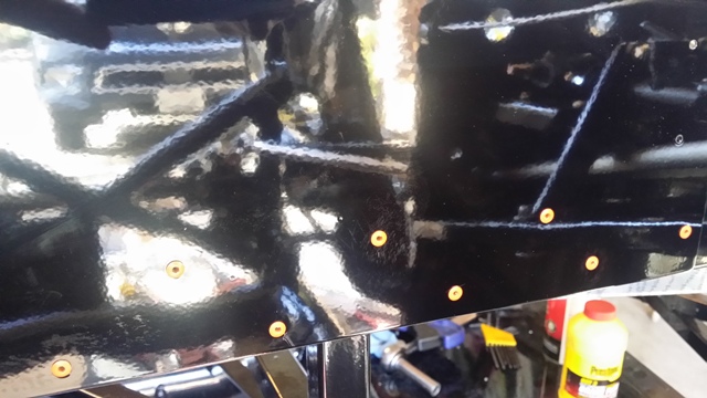 Rivets close up