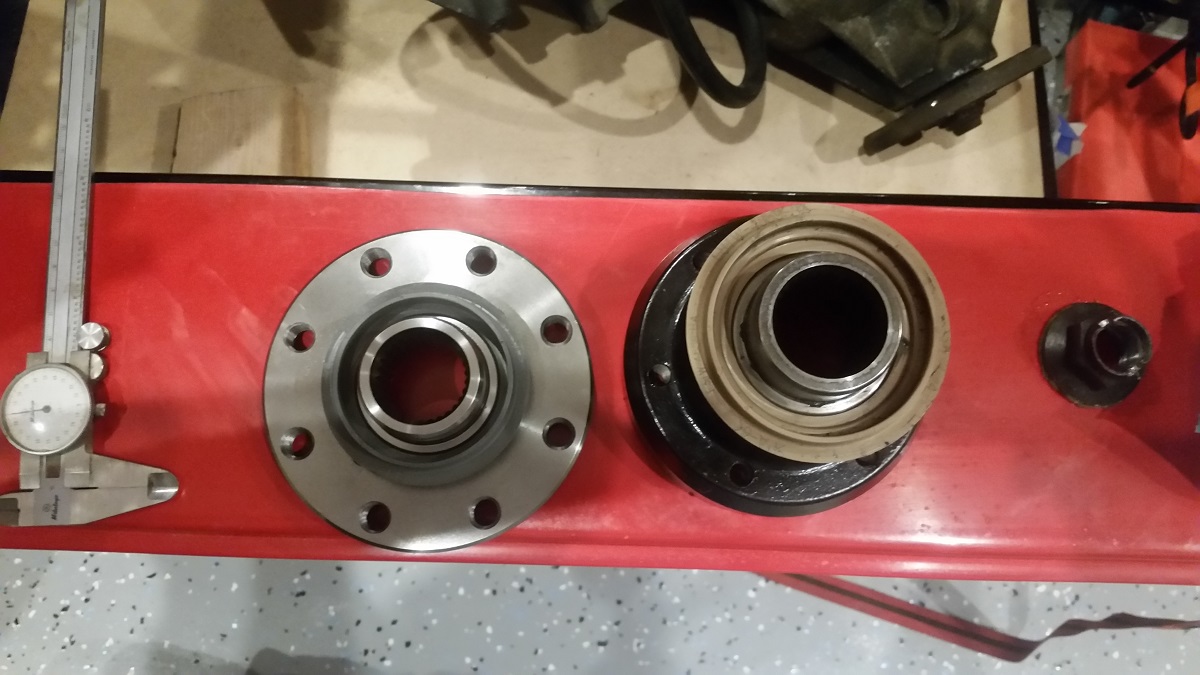 2018 01 27 1-2004 Cobra vs. 2015 Mustang GT Pinion Flange