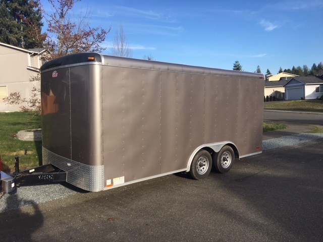 16' x 8.5 trailer