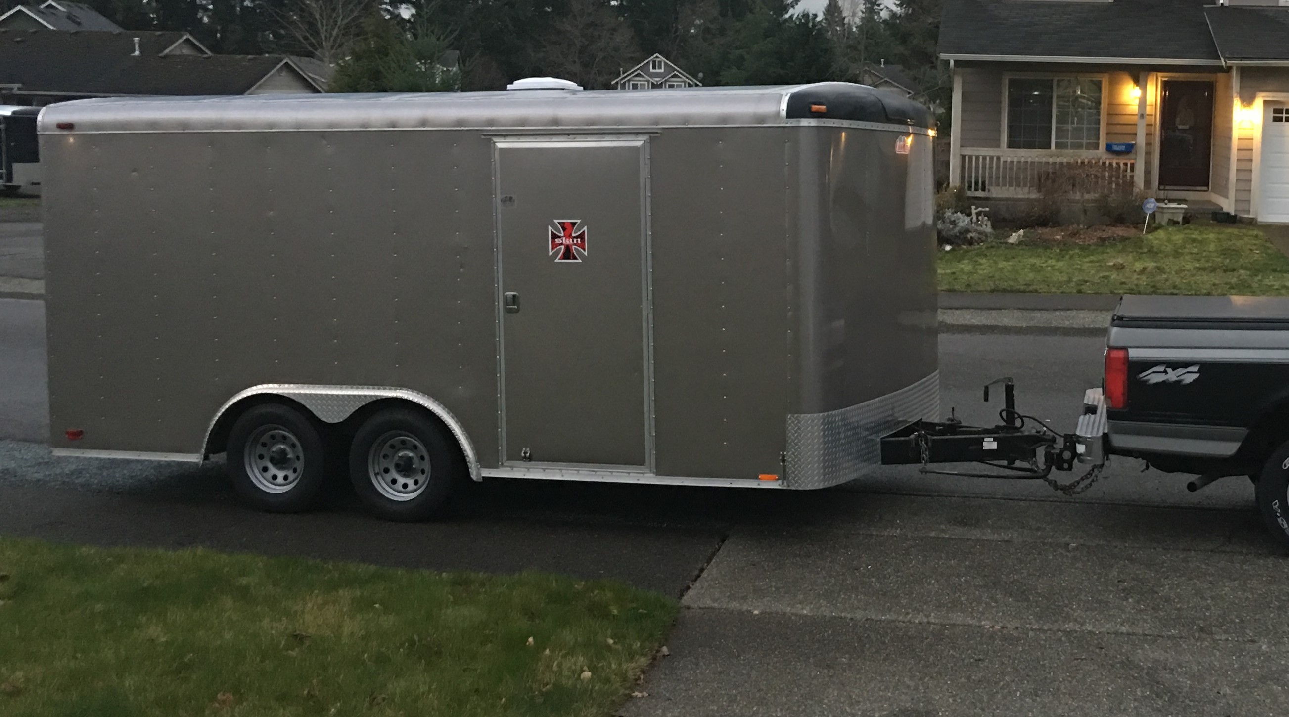 trailer and truck