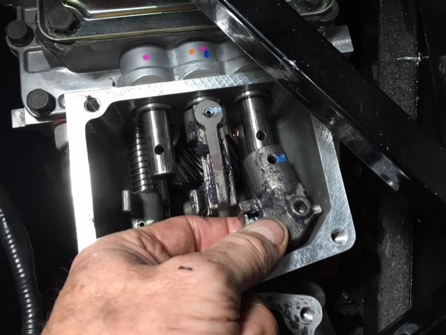 Remove Outer Shift Lug   1st and 2nd