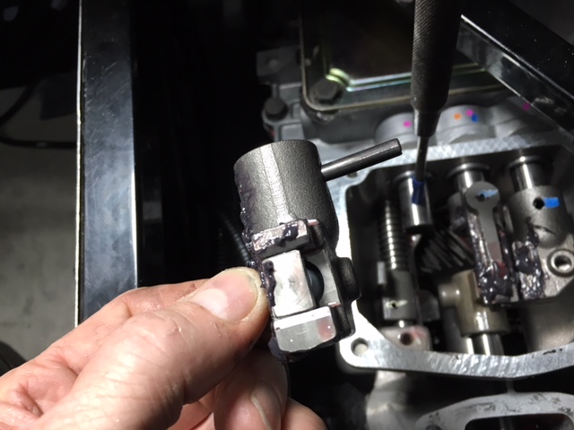 Removed Outer Shift Lugs   Pin Attached