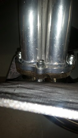 D exhaust top view