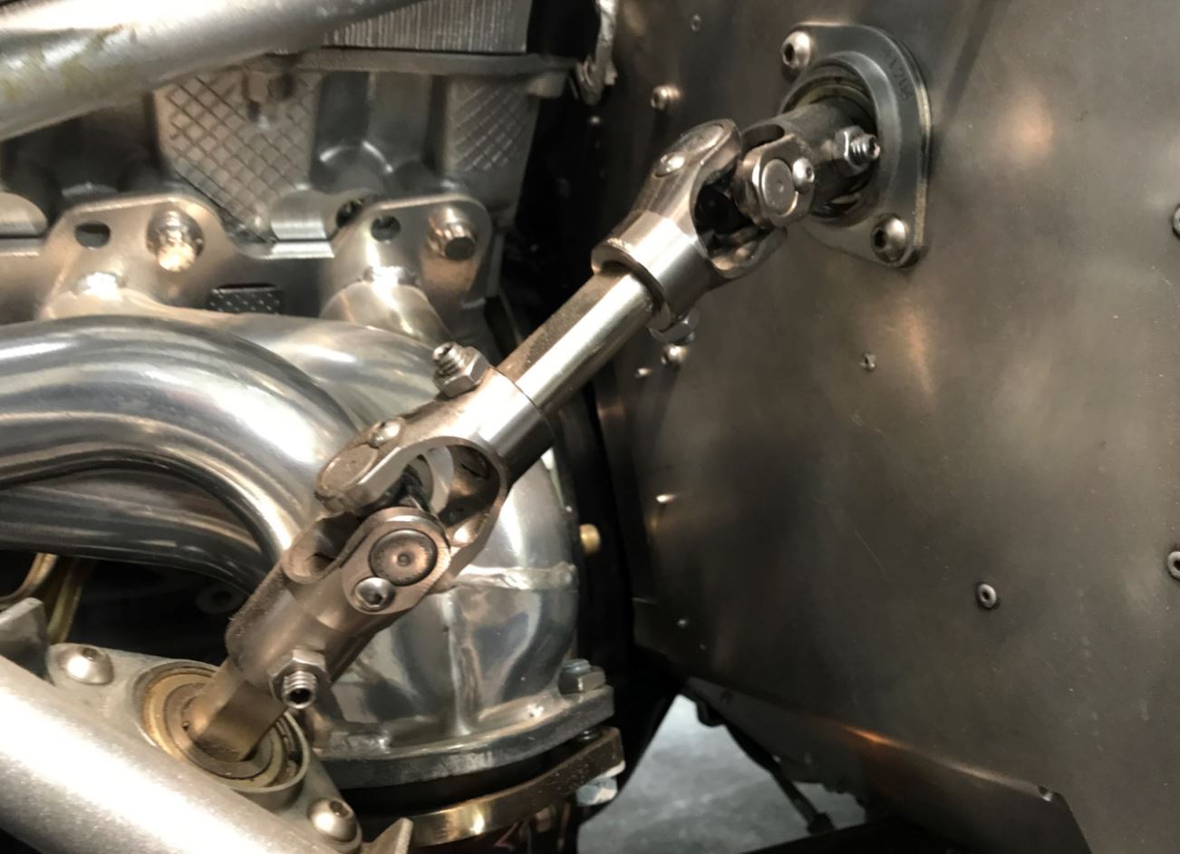 steering linkage finished